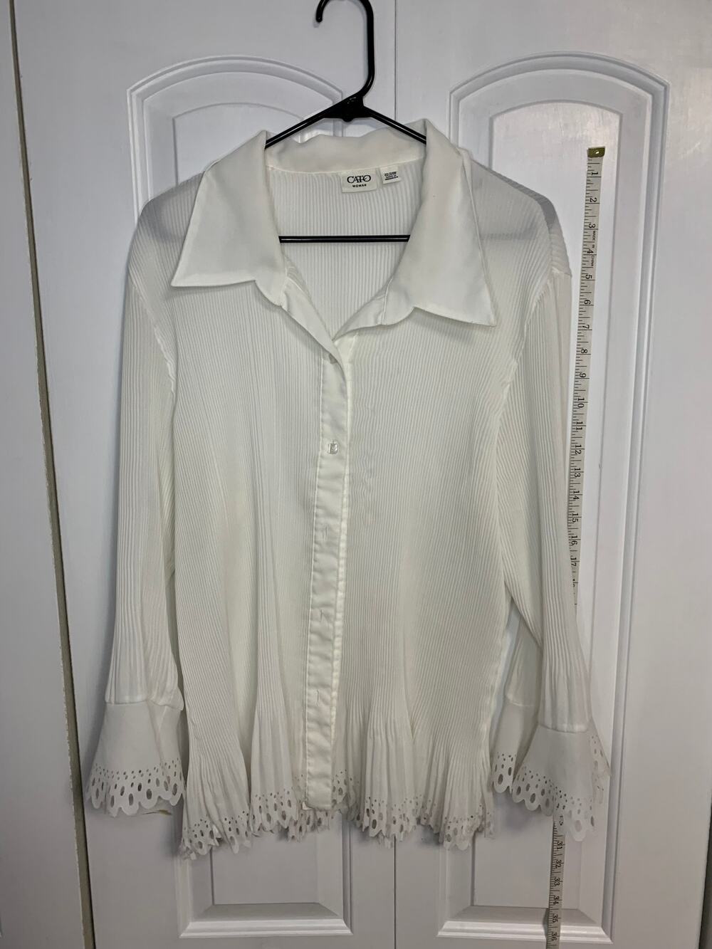 Cato vintage Accordion Blouse